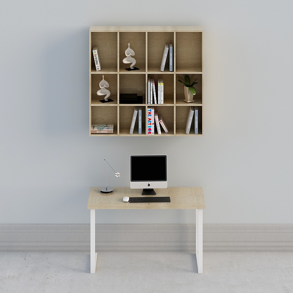 Combinación moderna de estante de escritorio