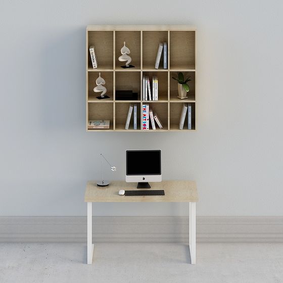 Combinación moderna de estante de escritorio