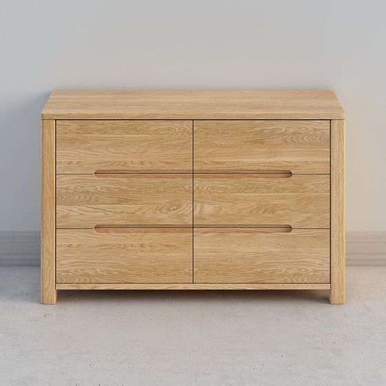 オリジナル - ノルウェーBワイドシックスキャビネット