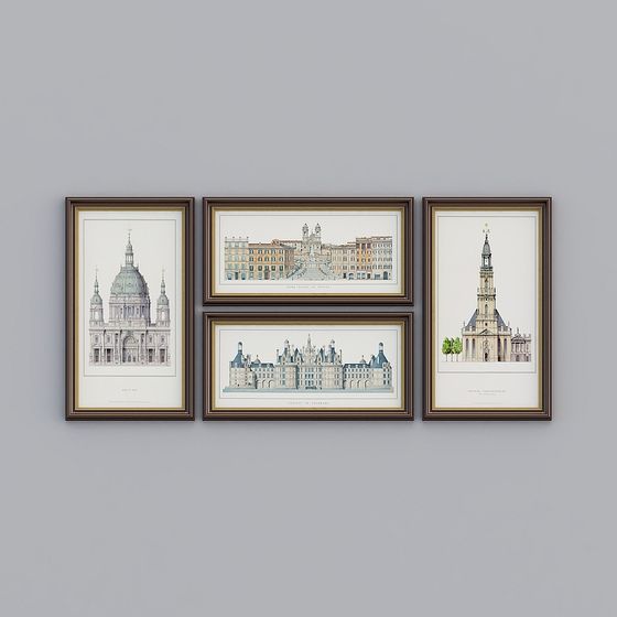 European Classic Architecture Series 3D model