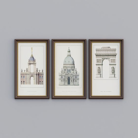 Stunning Classical Architecture 3D Model Collection