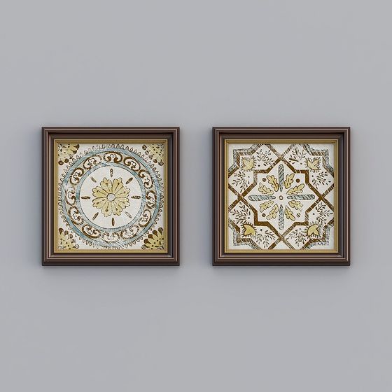 Elegant Low-Polygon 3D Artwork Models