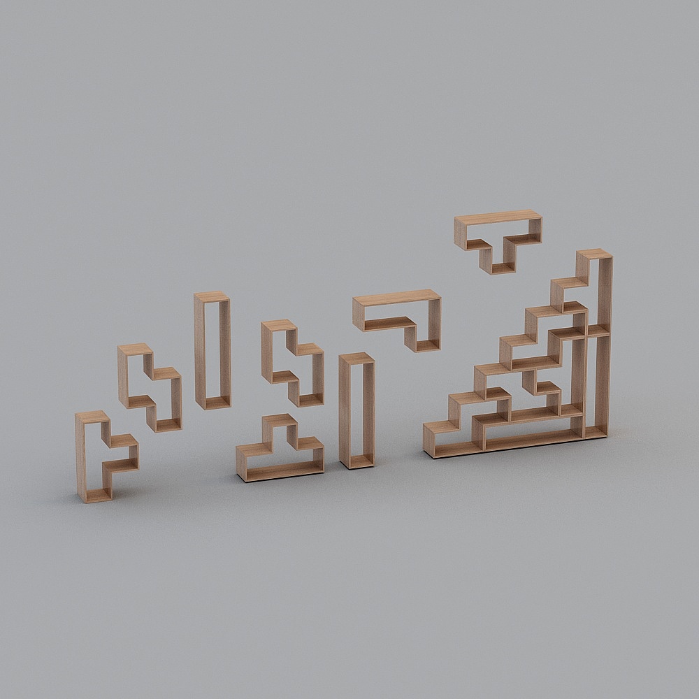 Labyrinth Shelf 3D model