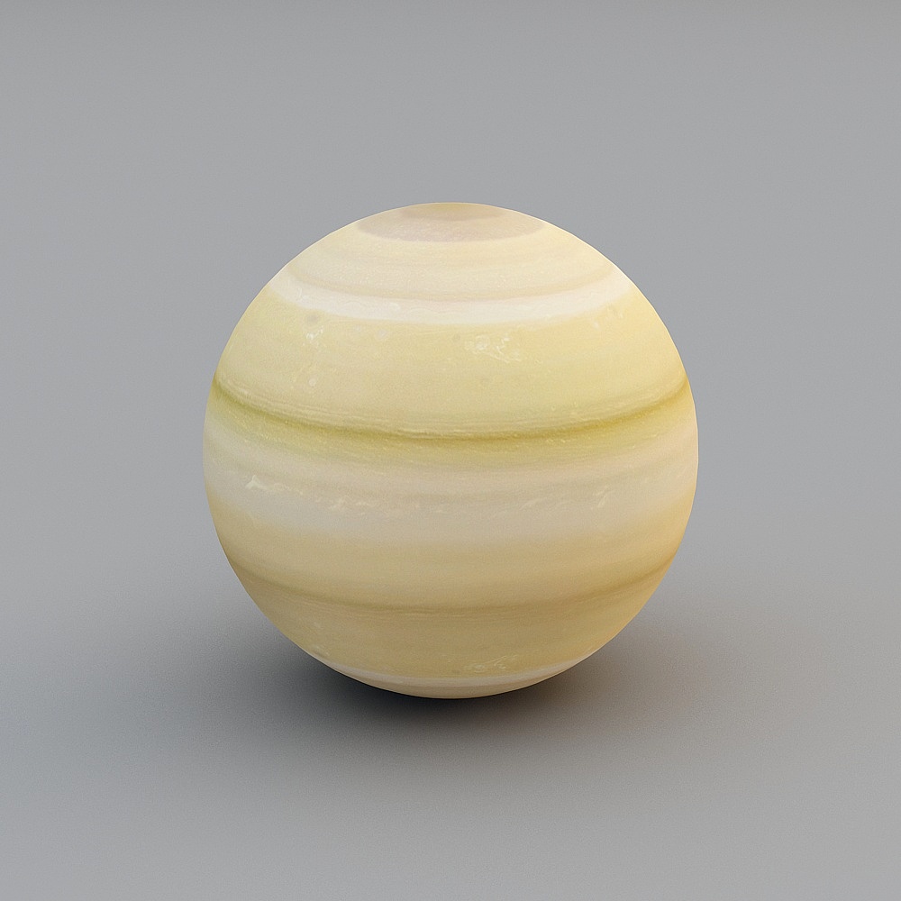 Mystical Dream Planet 3D model