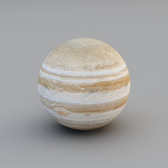 Stunning Jupiter 3D Model for Space Exploration