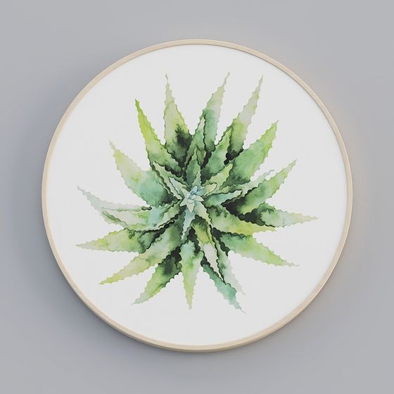 Desert Oasis 3D Model for Designers