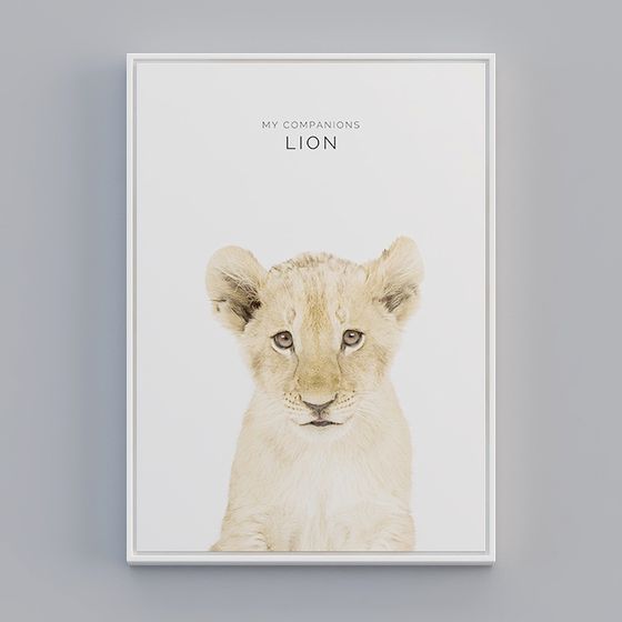 Lion Cub 3D model for Creative Projects