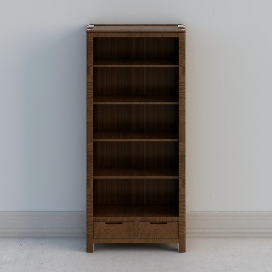 Urban Elegance Bookshelf 3D model for Stylish Interiors