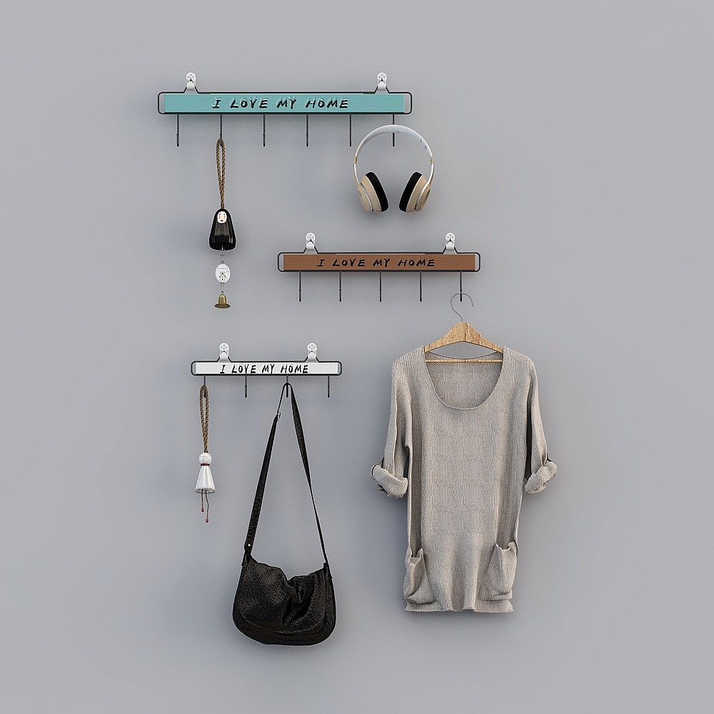 Modern metal clothes hanger-02