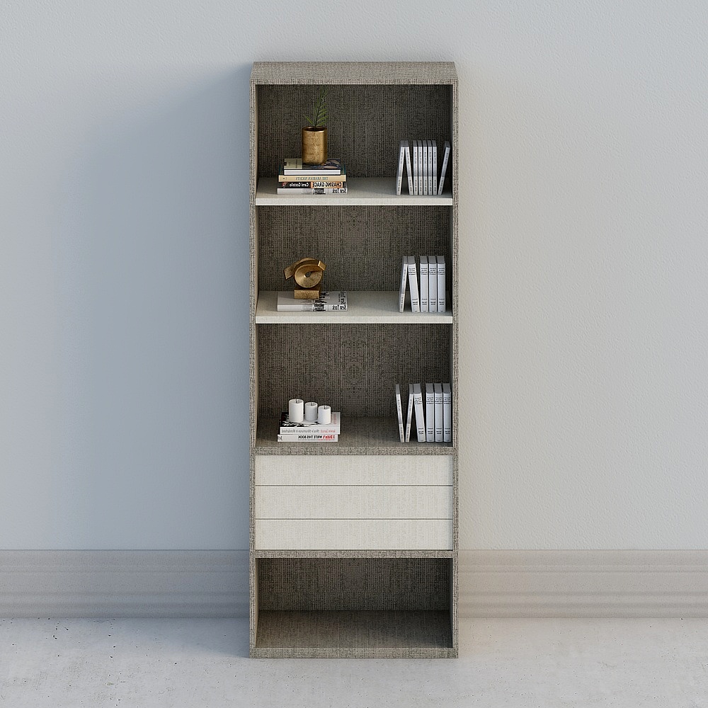 Standard custom bookcase X