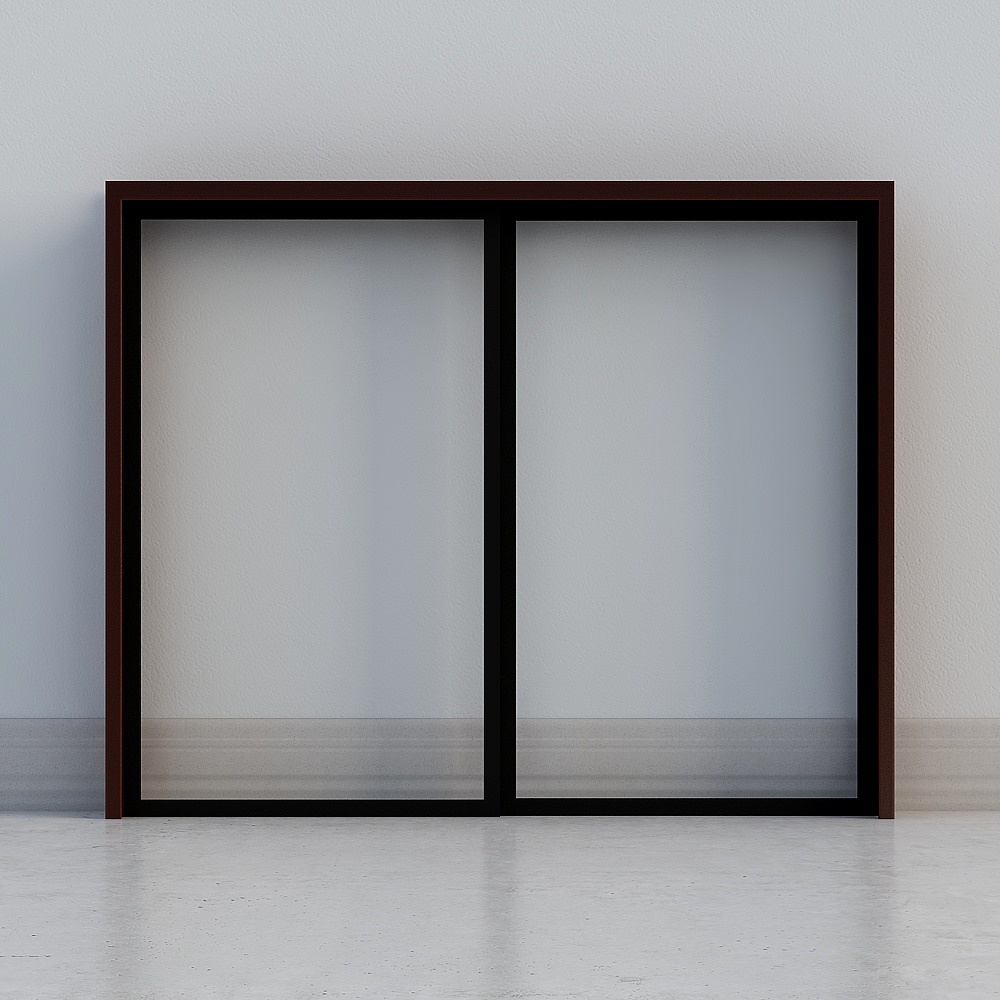 Porte vitrée coulissante