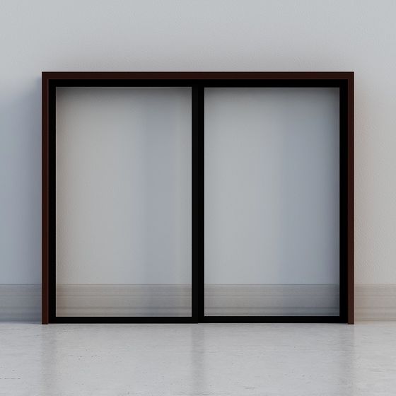 Porte vitrée coulissante