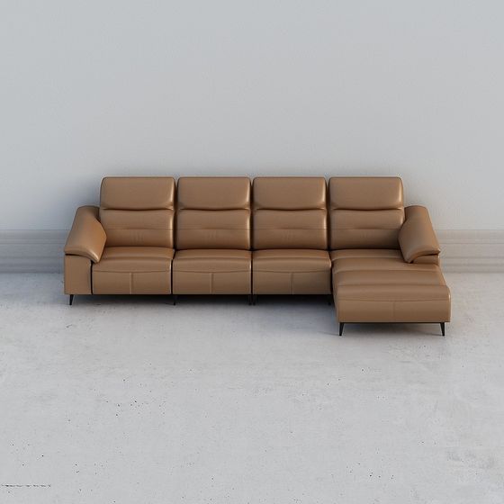 Urban Comfort 3D model Sofa for Contemporary Spaces