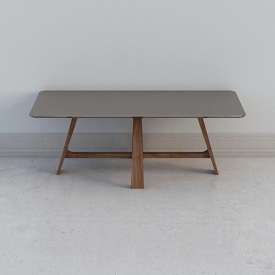 Mid-Century Modern Table 3D model