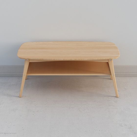 Scandinavian Coffee Table 3D model