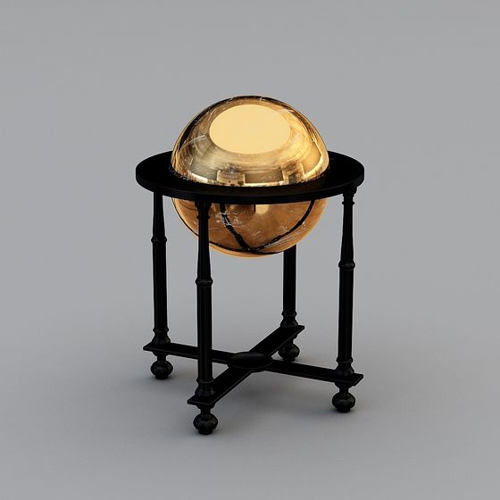 地球儀擺件組合-02