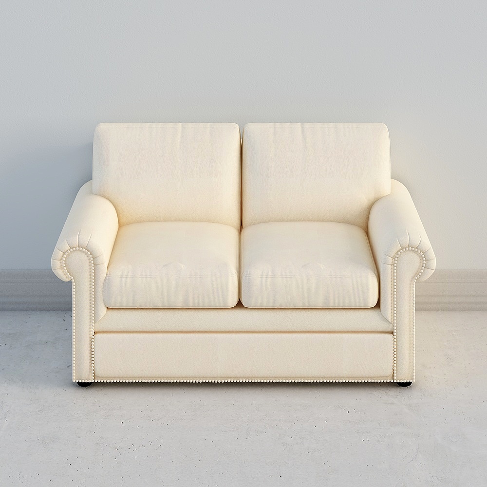 Divano doppio in pelle Happy Home