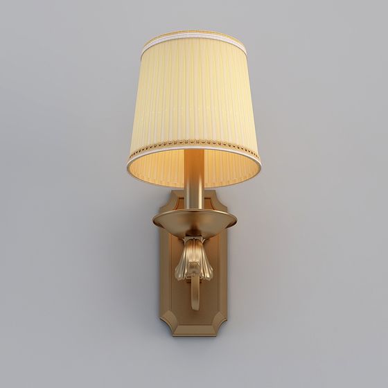 Amerikanische ländliche Vollkupfer-Wandleuchte