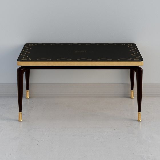 Art Deco Console Table 3D model