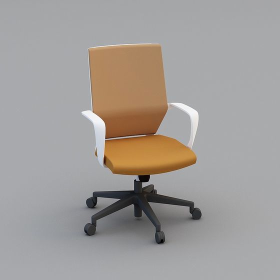 Stylish Scandinavian Office Chair 3D model