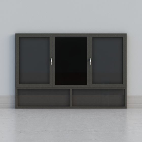 Urban Window 3D model for Creative Designs