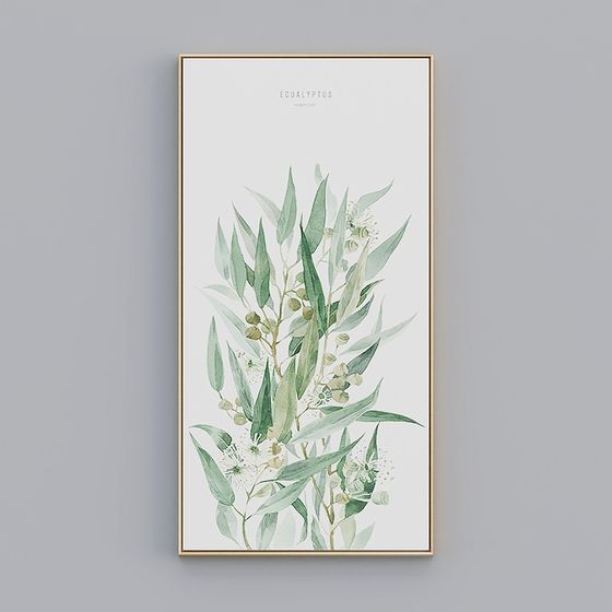 Eucalyptus Poster 3D model