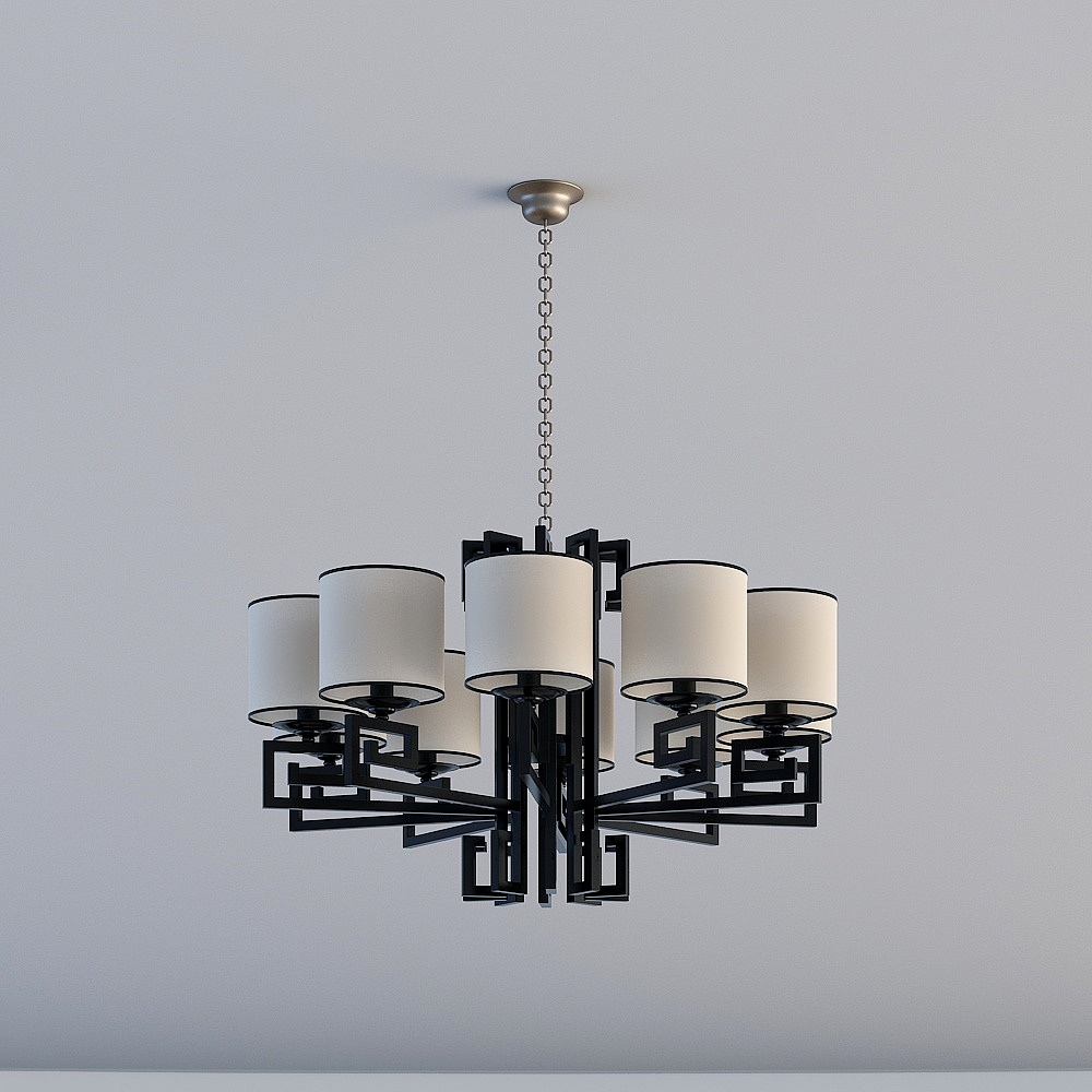 Leyi Jiajiangnan Yuyuan 01A living room chandelier ZSE0015