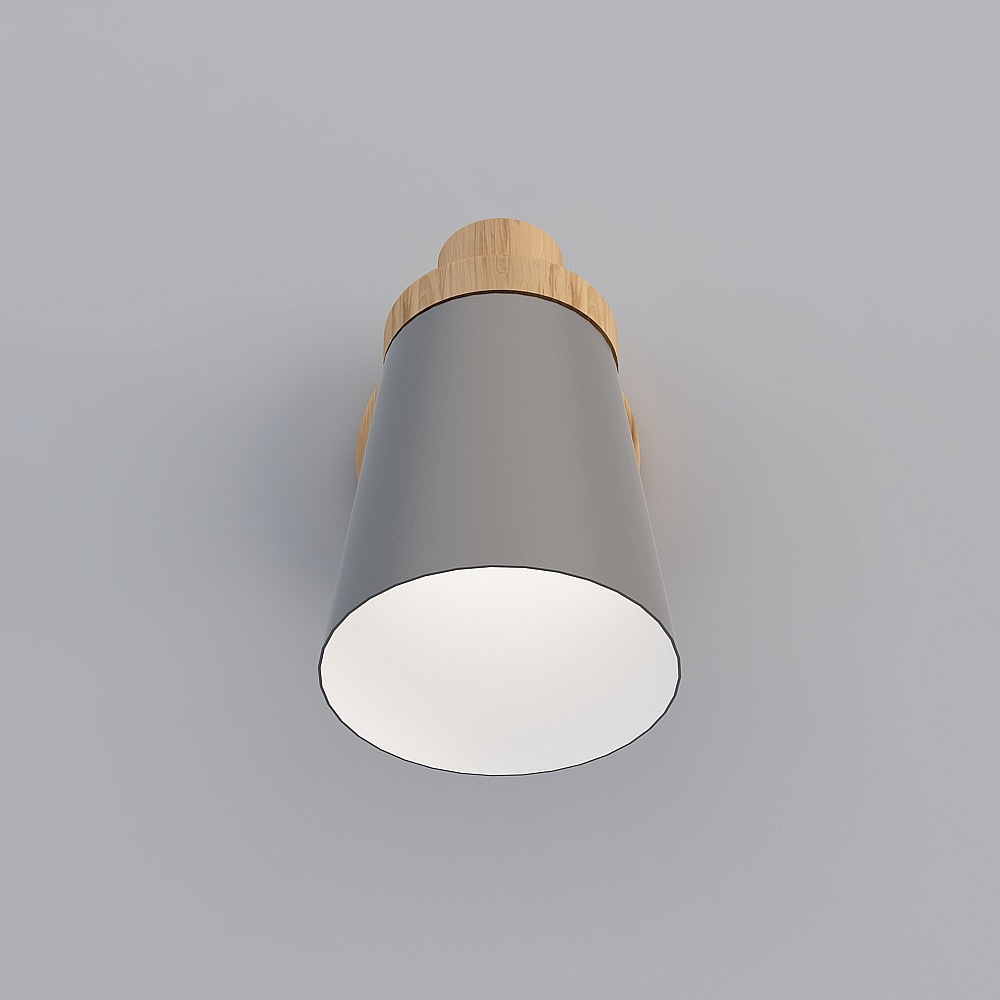 Nordic Iron Wall Light - Gray