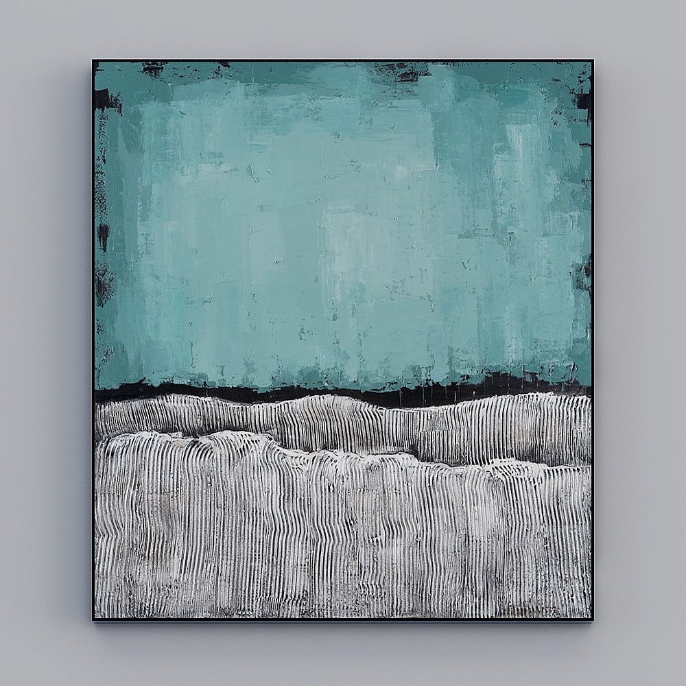 Abstract Coast 3D Model - Low Poly & High Detail