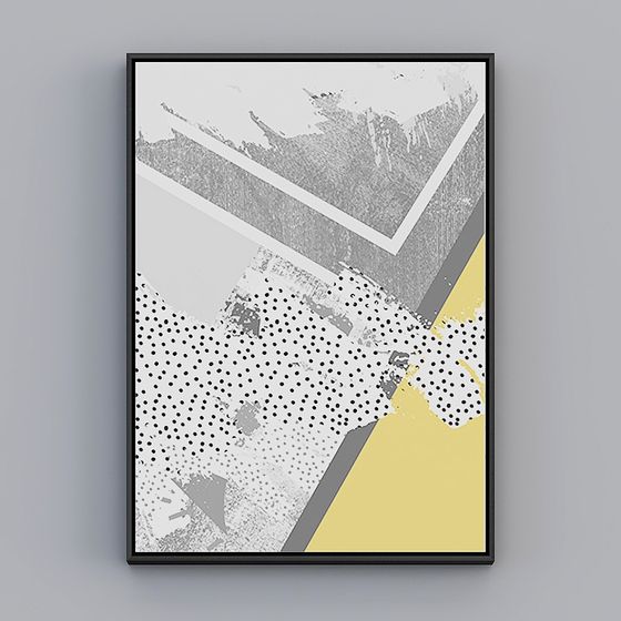 Abstract Picture Frame 3D model