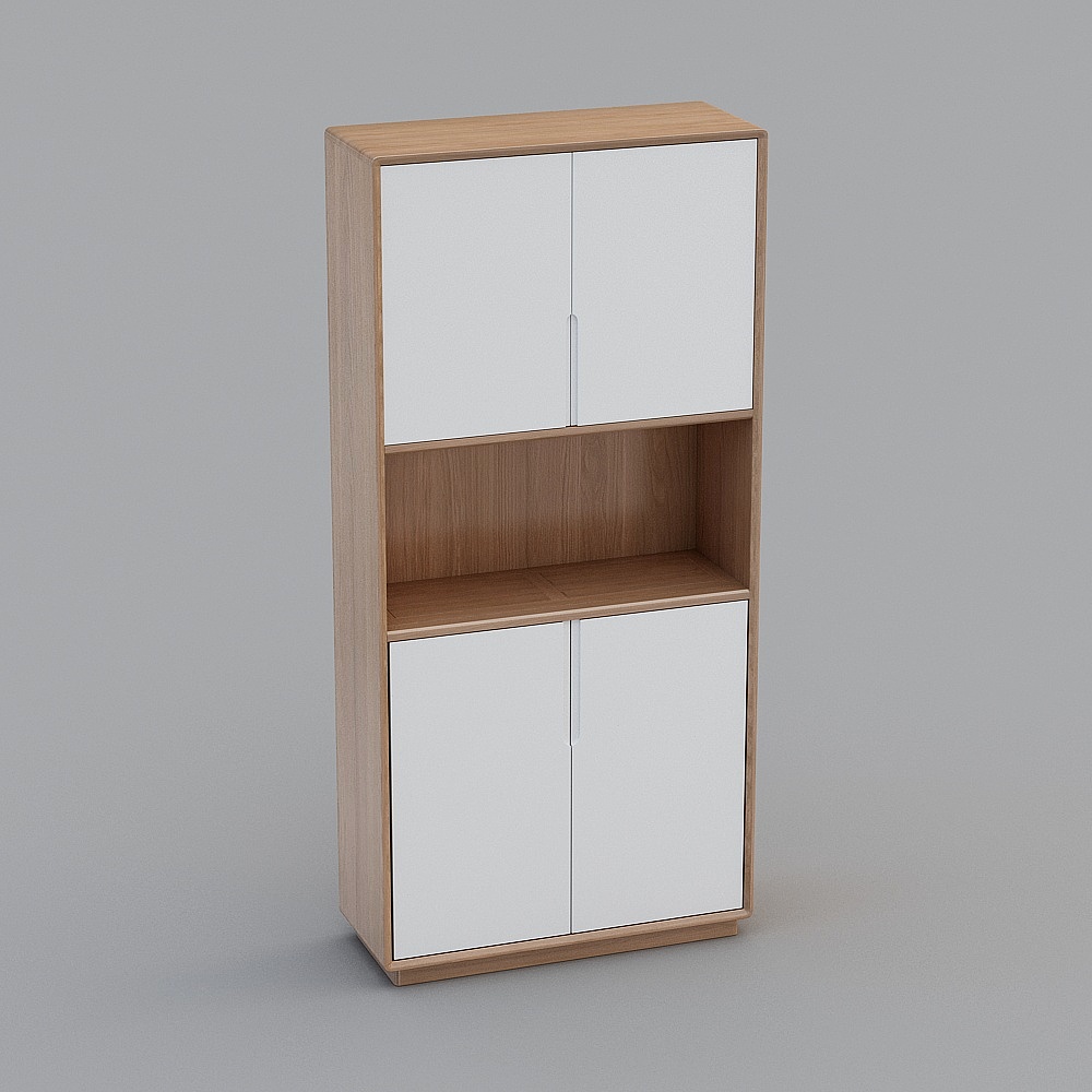 Visa On Series W2085 White Paint Double-Door Locker