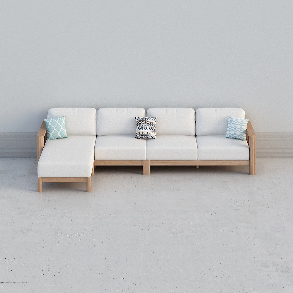 Sofa Big Four Corner Visa - Bộ sưu tập Cloud Series - w0568