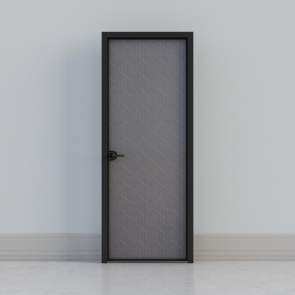 San Fort Row - Clamp glass - LNS113 - single glass - bathroom door