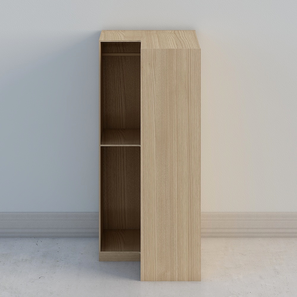 Minimalist Bookshelf 3D model