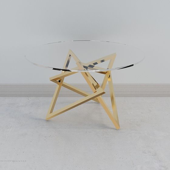 Starburst Table 3D model