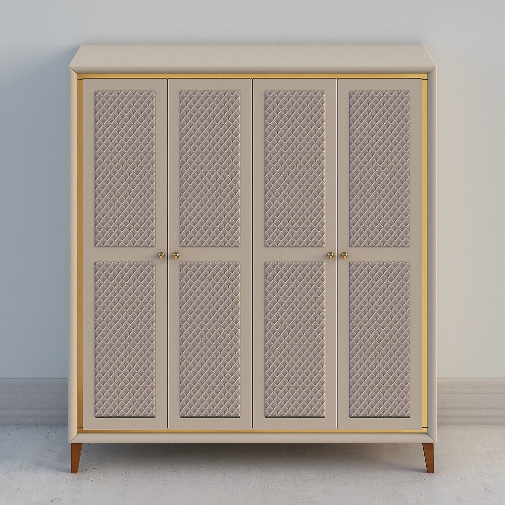 Hutch-H207-Four-door wardrobe