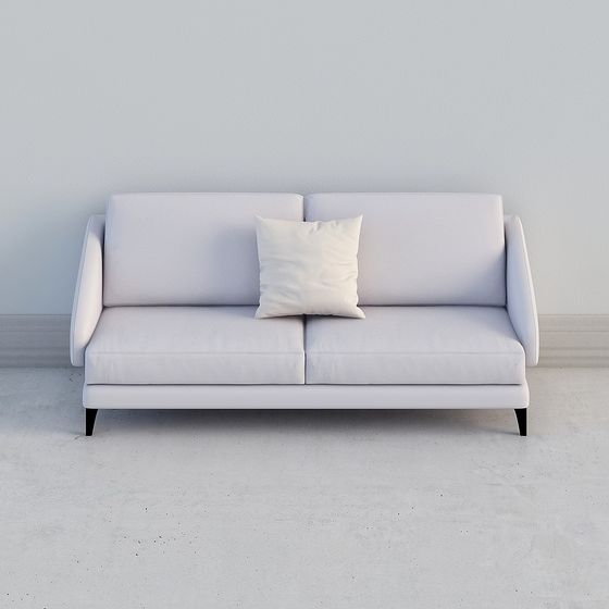 Stylish 3D Sofa Model for Creative Projects