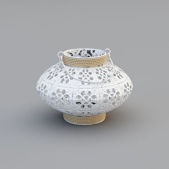 Lacy Lantern 3D model for Modern Designs