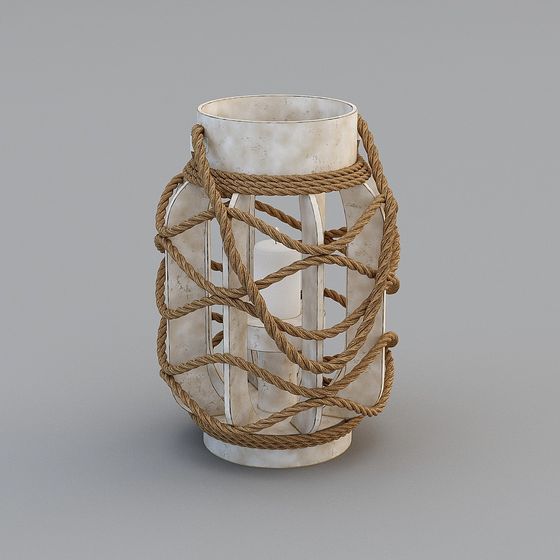Rope Lantern 3D model