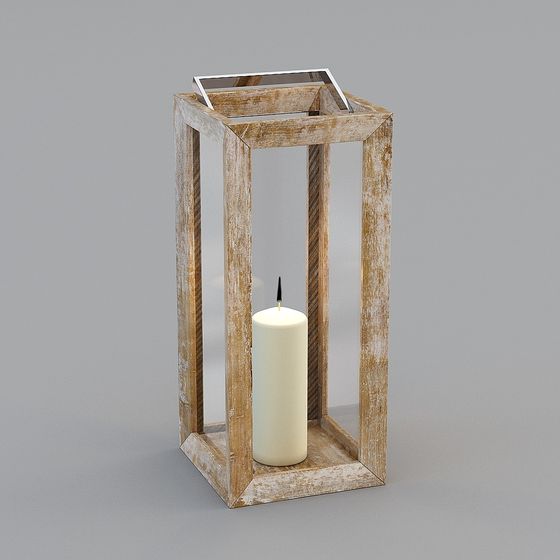 Vintage Candelabrum 3D Model for Artistic Spaces