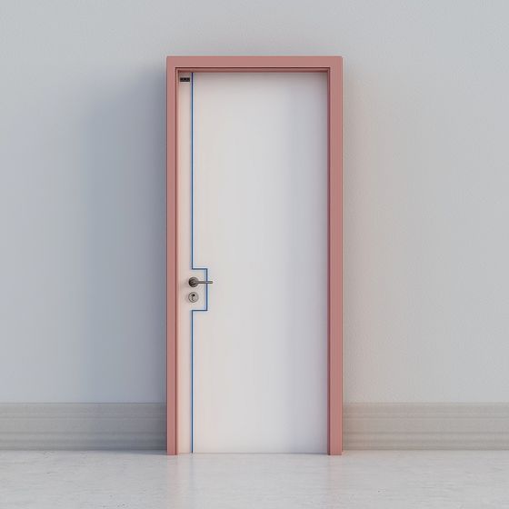 Minimalist Door 3D model for Creative Projects