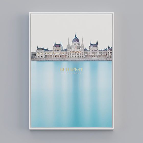 Budapest Parliament Building 3D model