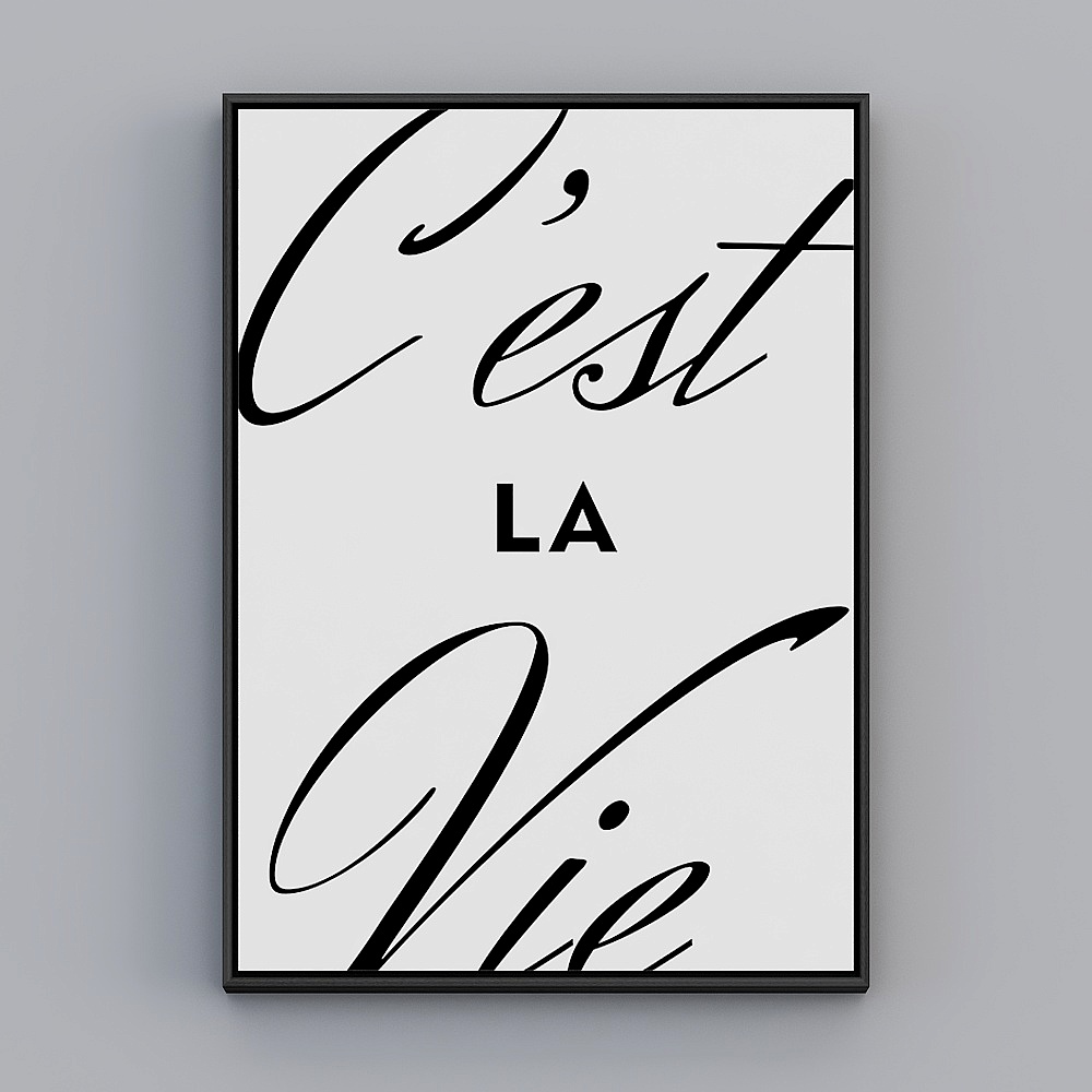 Alleanza decorativa - Pianure nordiche - Singolo - Quadri decorativi