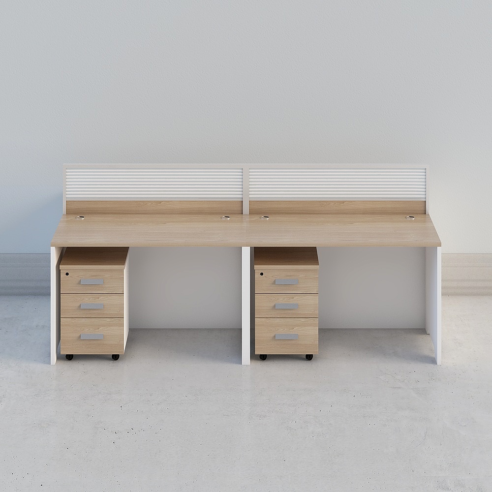 Bàn Nhân Viên YP-8816 2400-1230-1050 Bàn Văn Phòng Cho 2 Người