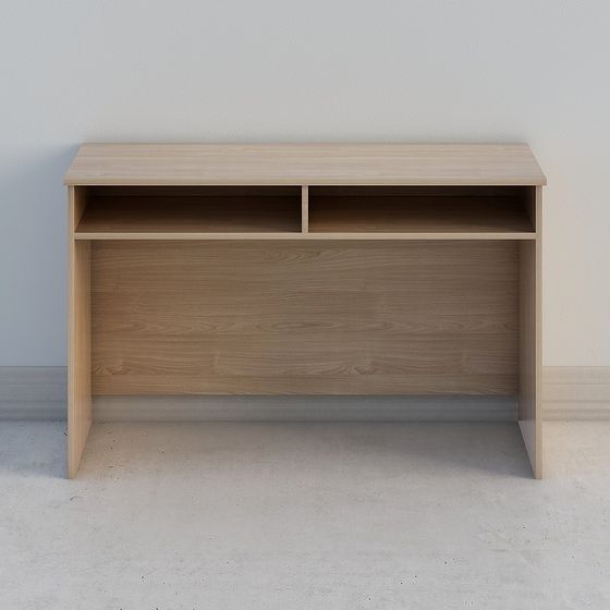 Modern Office Desk 3D Model for Productive Workspaces