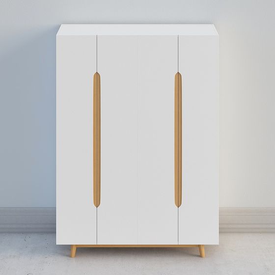 Urban Wardrobe 3D model for Modern Spaces