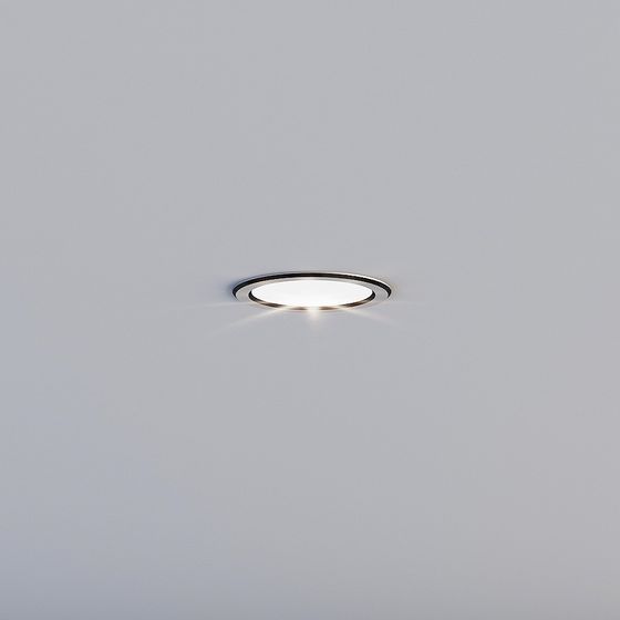 Sleek Embedded Light Fixture 3D model