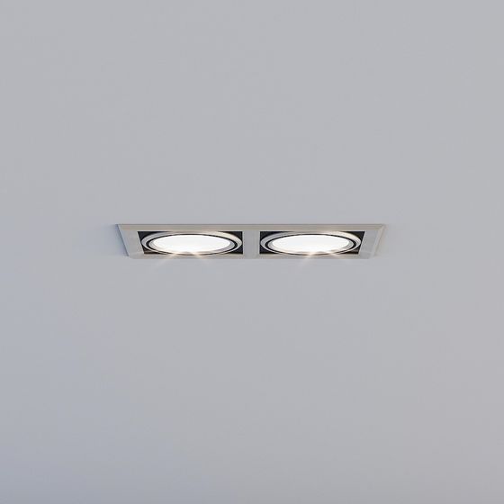 Double Head Recessed Light 3D Model