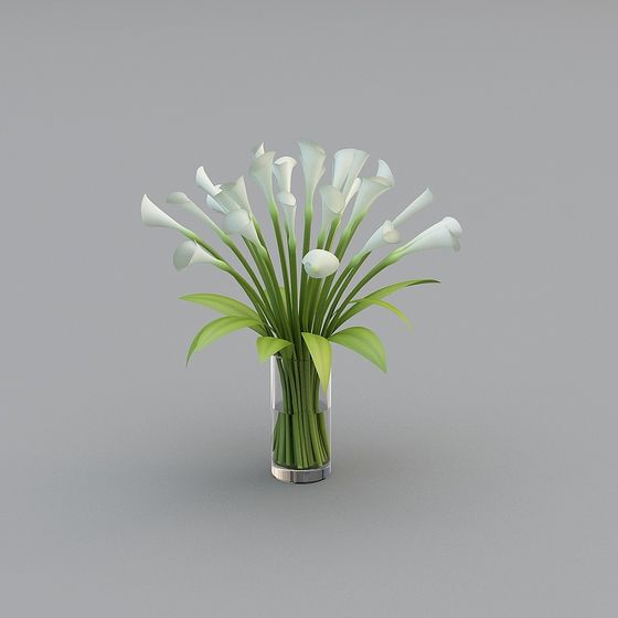 Lily Bouquet 3D model for Creative Projects