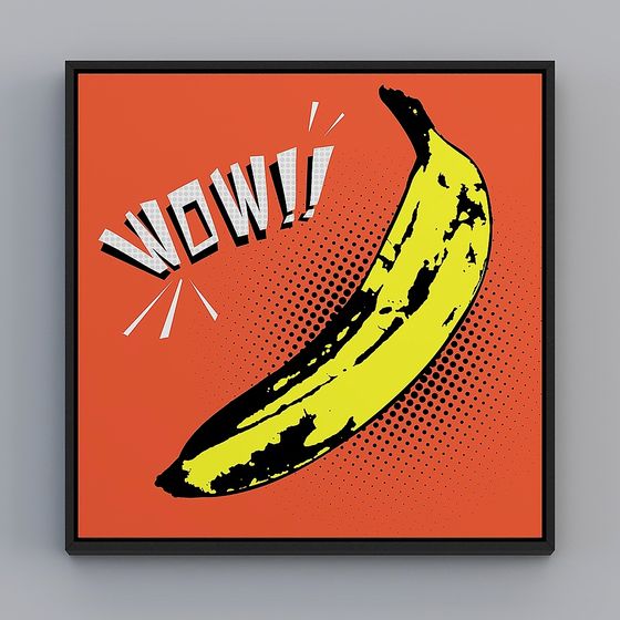 Banana Surprise Low-Poly 3D model